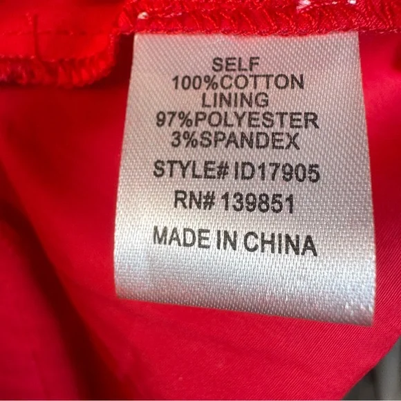 ODDI Red Puff-Sleeve Smocked Midi Dress NWT - Picture 7 of 8